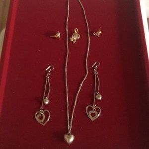 Valentines heart jewelry, fashion jewelry